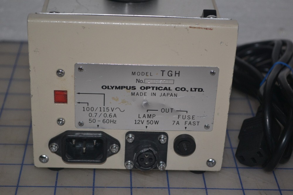OLYMPUS TGH Variable Output LED-Indicated Microscope Lamp Power Supply