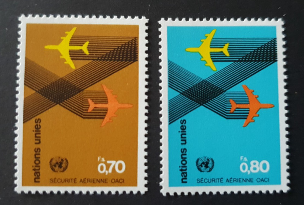1978 UNITED NATIONS UN VN GENEVA ICAO VF MNH
