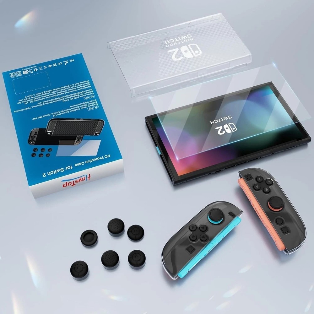 for Nintendo Switch 2 Protective Case + Screen Protector Set Model Xmas ZA