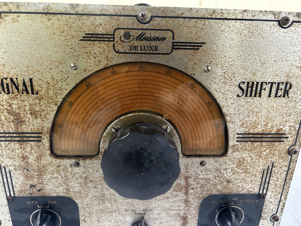 Vintage Meissner Signal Shifter De Luxe - Ham tube equipment - as is