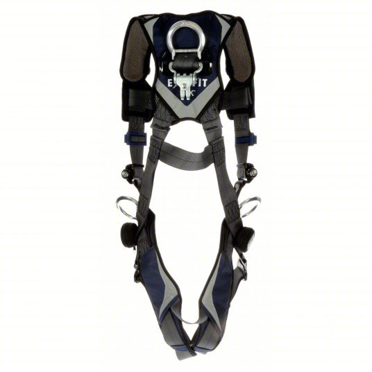 ⭐️ 3M DBI-SALA 1140123 LARGE Full Body Harness Vest Quick-Connect Buckles 420lb