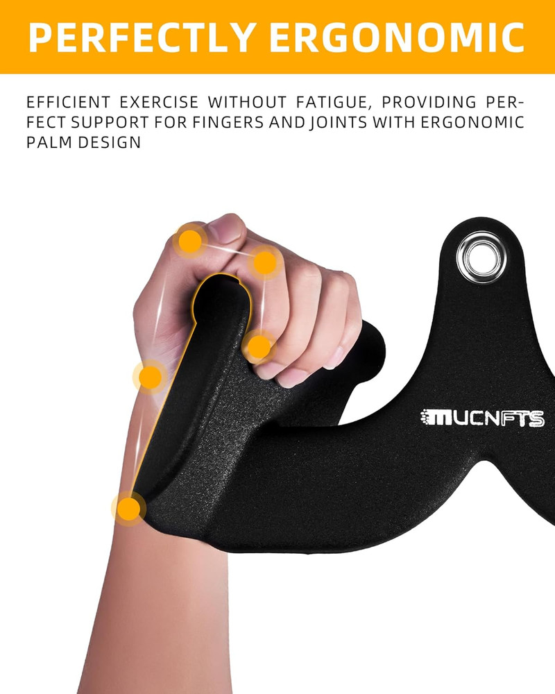 LAT Pulldown Attachments, Thickened Ergonomic Back Tricep Training Handle, LAT P