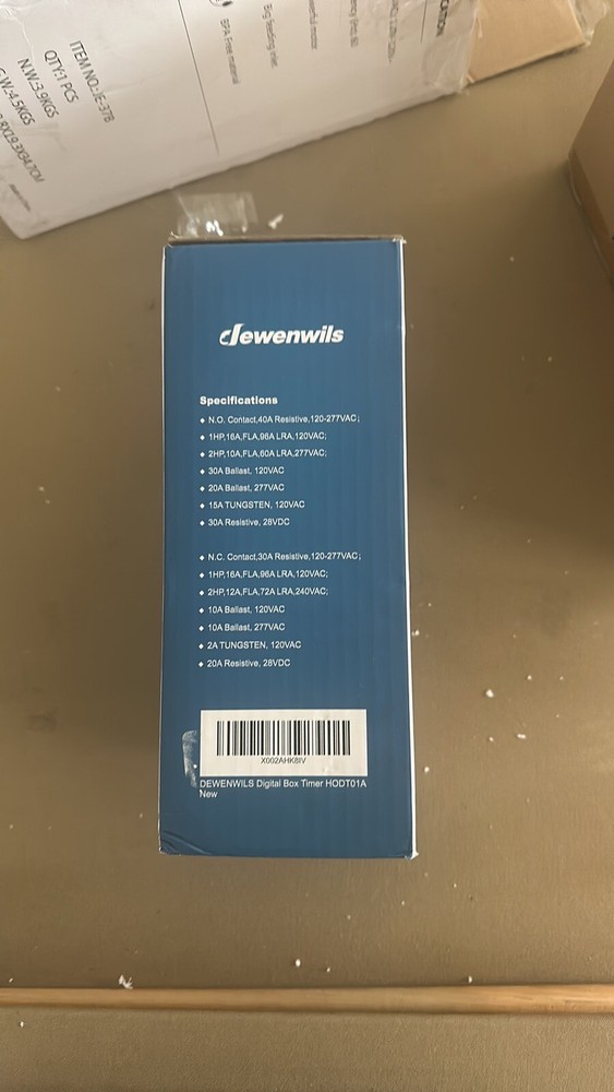 DEWENWILS Pool Pump Timer, Outdoor Digital Timer Box with Transparent Case,