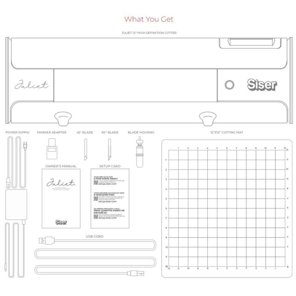 Siser Juliet Bundle with Additional Mats & Cutting Blades