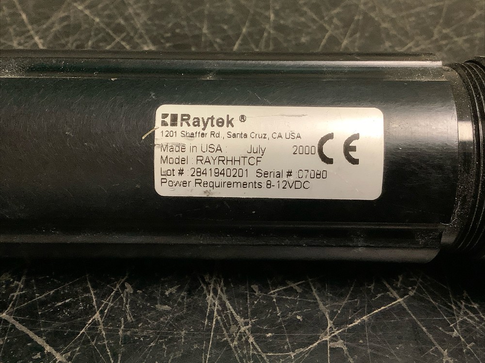 Raytek Sensor Model RAYRHHTCF with Attachment Model XXXTXXACRA