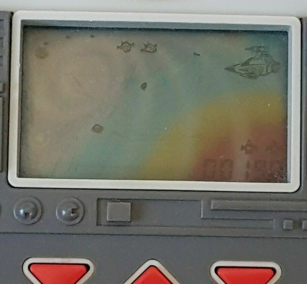 Space Blasters VTech Electronic Hand Held Video Game Talking Vintage WORKING