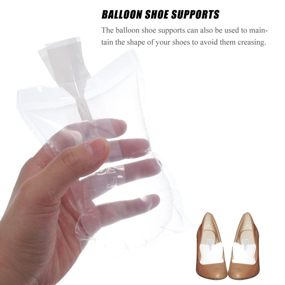 100Pcs Shoe Stretcher Inflatable Semi Circular