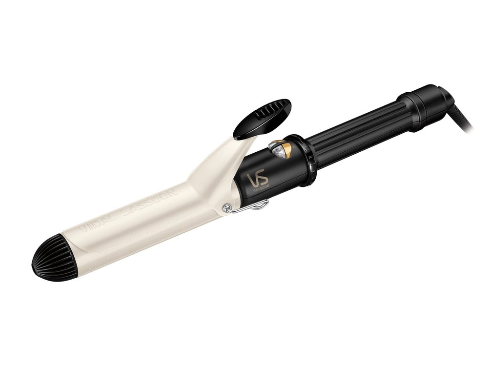 Curl hair iron 32mm overseas compatible temperature adjustment function black VS