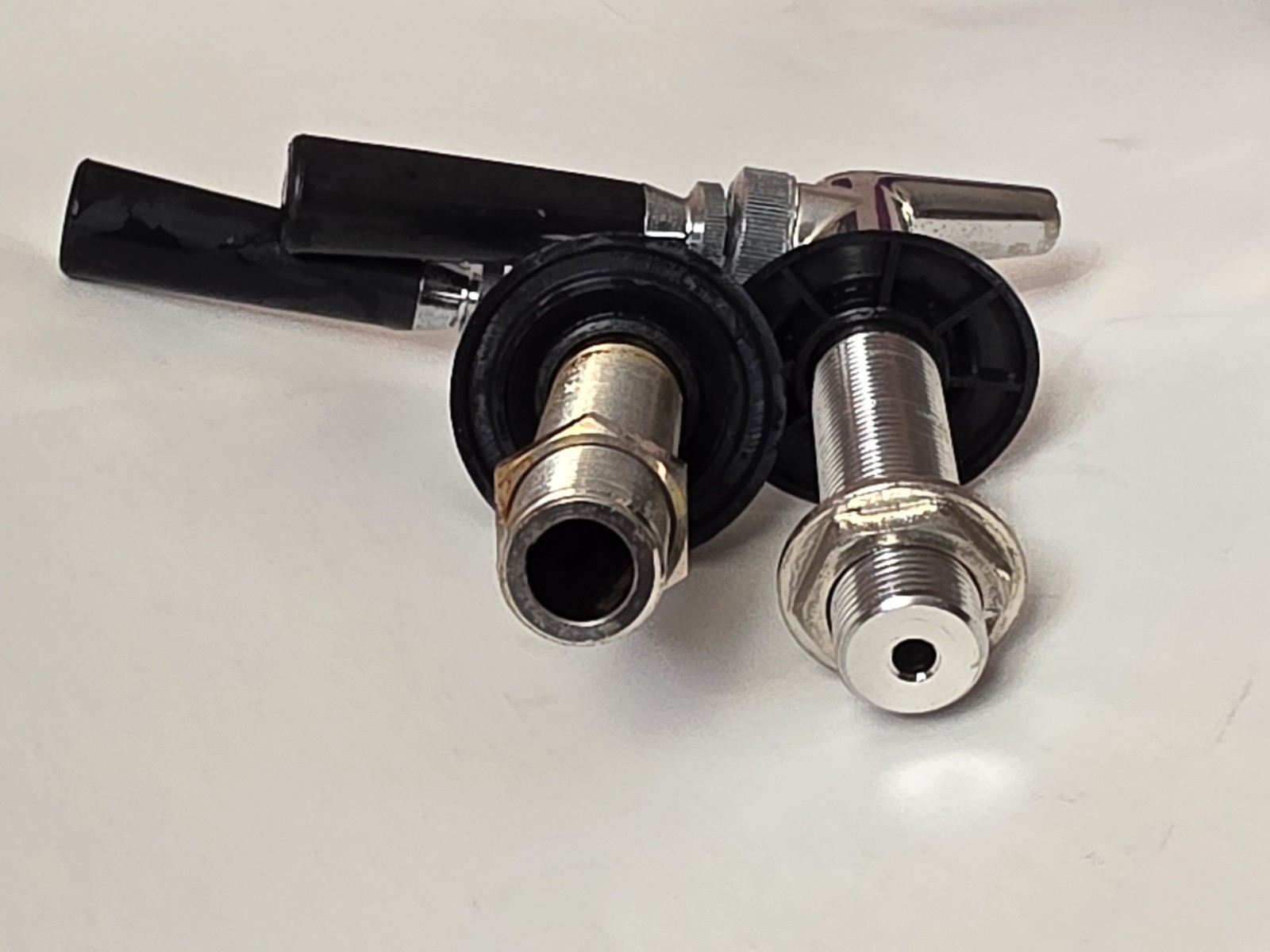 Two Perlick Draft Beer Taps - Kegerator Faucets