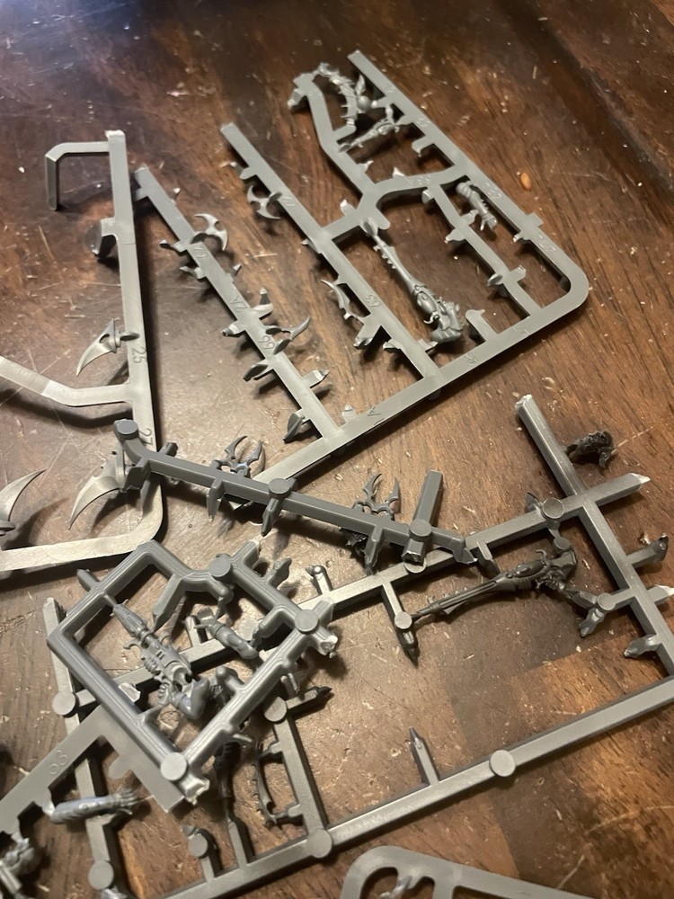 Warhammer 40 K Dark Elder Bit Lot. S8