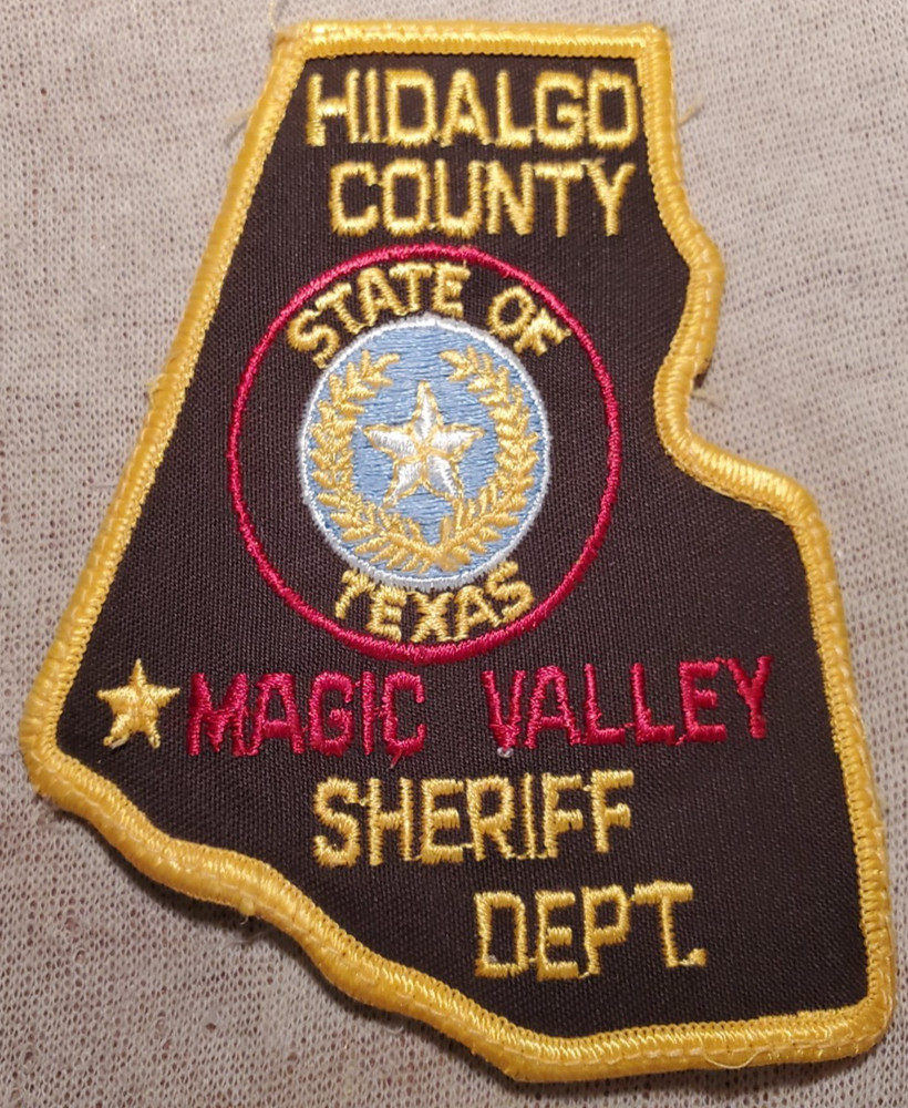 TX Hidalgo County Texas Sheriff Shoulder Patch