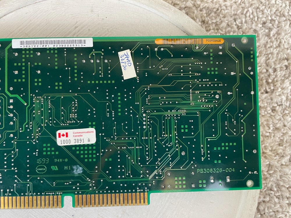 Vintage Intel SatisFAXtion Modem PCFM6401 Rockwell