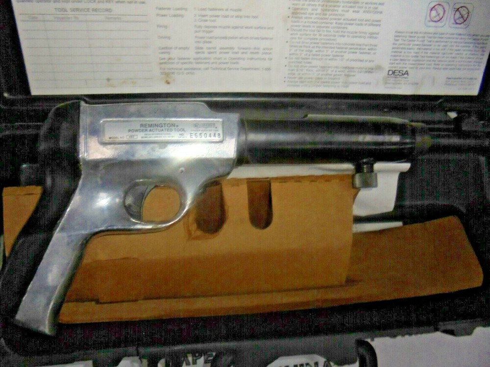 Remington Powerdriver Model 482 Stud Gun