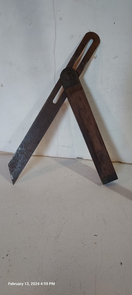 Antique 12 " 13" Over Bevel Gauge