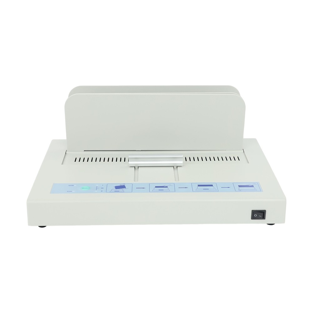 Hot Melt Thermal Binding Machine Electric Book Binder for A4 CPU Control 110V
