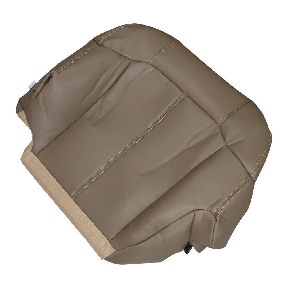 NLQR Front Driver Bottom Replacement Seat Cover Medium Neutral Tan 522 Microf...
