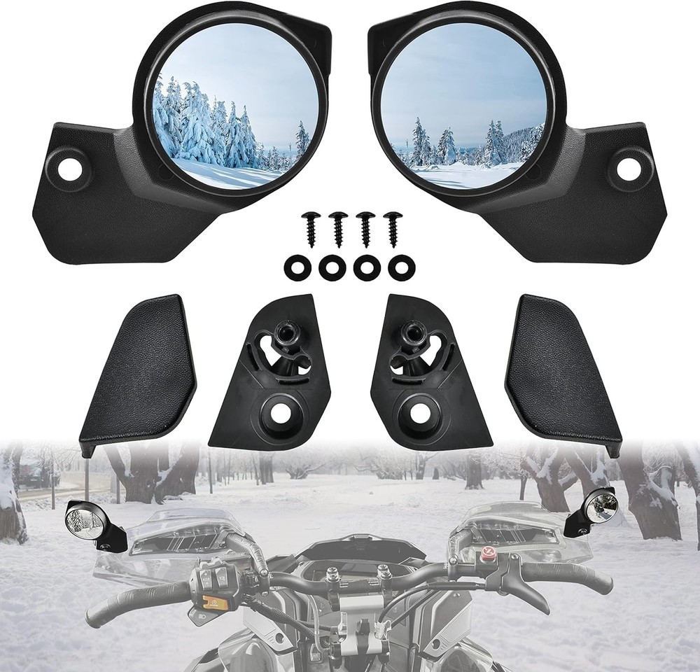 For SKI-DOO & LYNX PIVOTING MIRROR KIT FOR HANDGUARDS 860200893