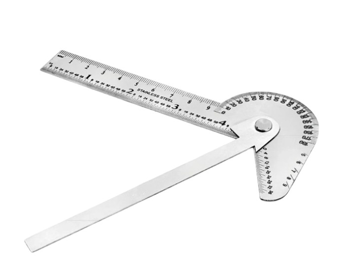 Multi Purpose Protractor Square Rule Centre Finder Drill Point Gauge Hand Tools