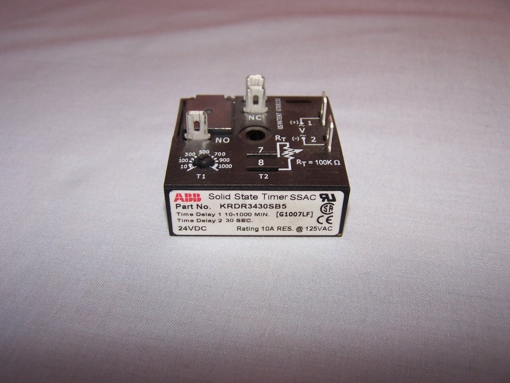 ABB SSAC KRDR3430SB5 SOLID STATE TIMER  10A  NEW IN BOX