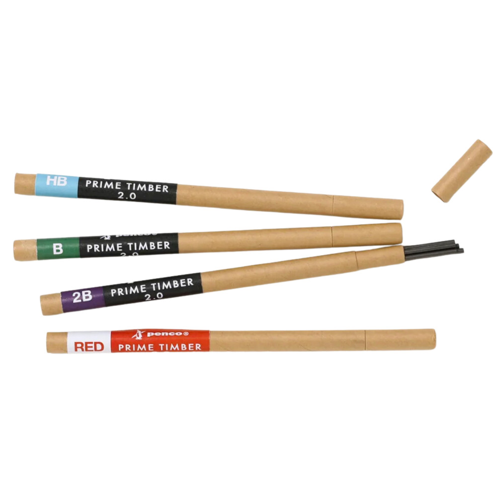HIGHTIDE Penco Prime Timber Pencil Refills: type B / 5-pack (Graphite)