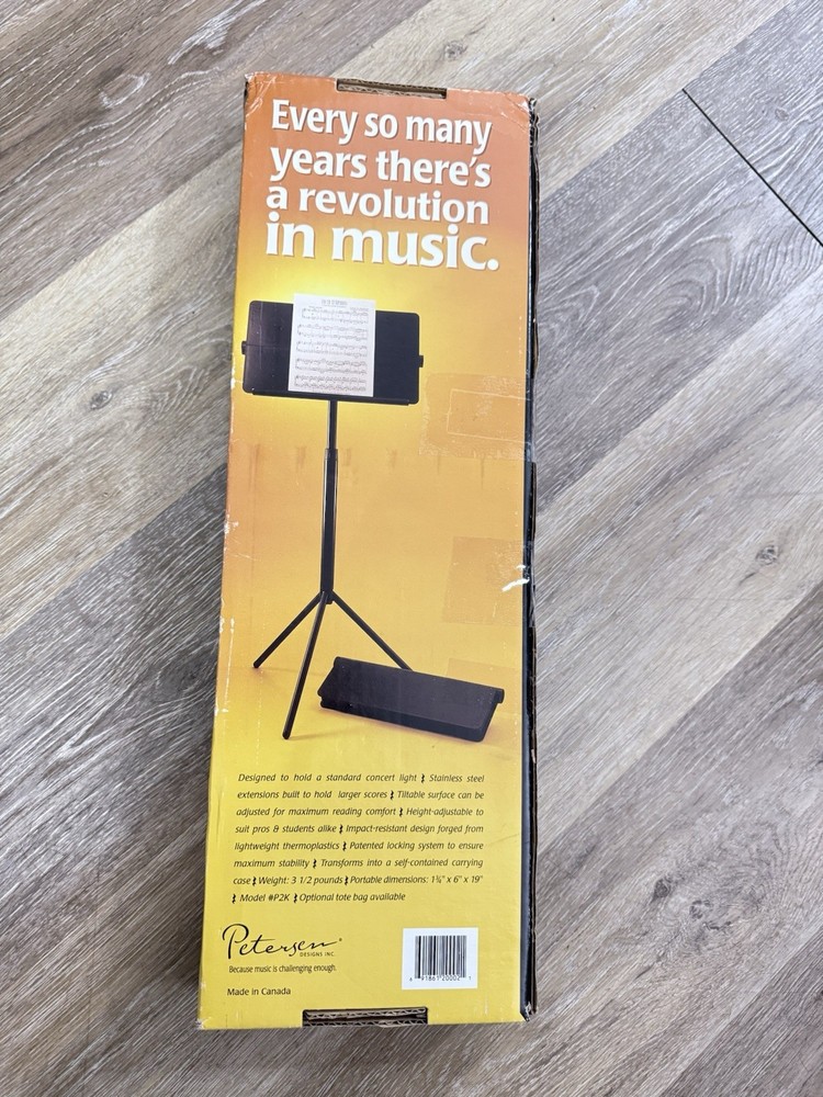 Petersen Music Stand Model # P2K SAME DAY SHIPPING!