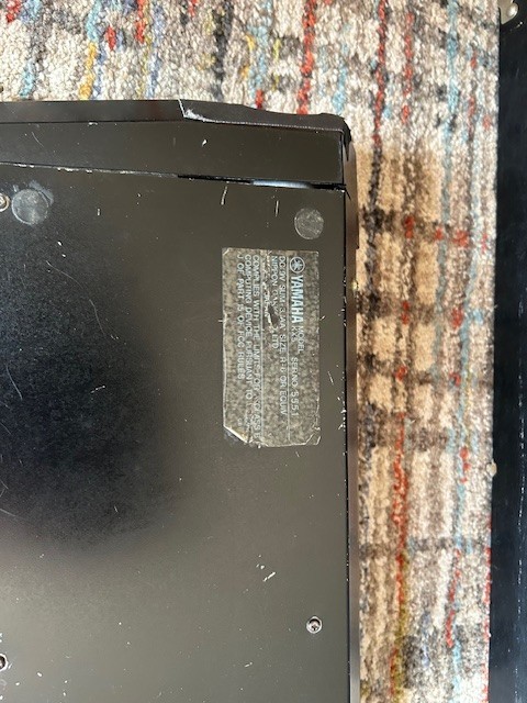 Japanese-Built Yamaha KX5 Keytar Remote MIDI Keyboard w/ Case