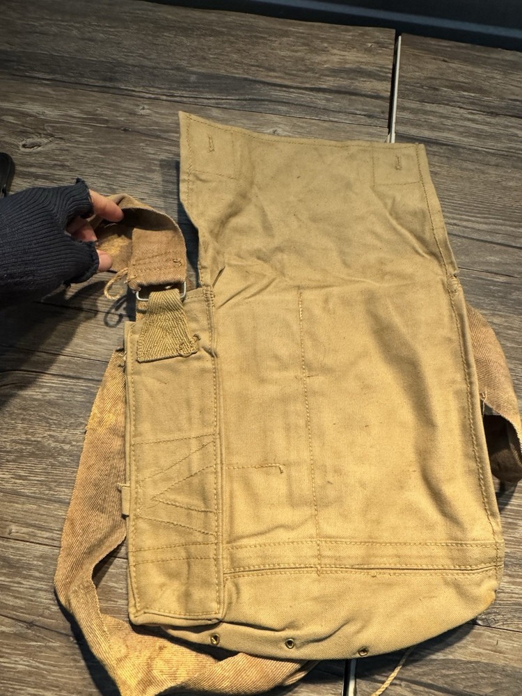 Vintage Army Canvas Shoulder Bag