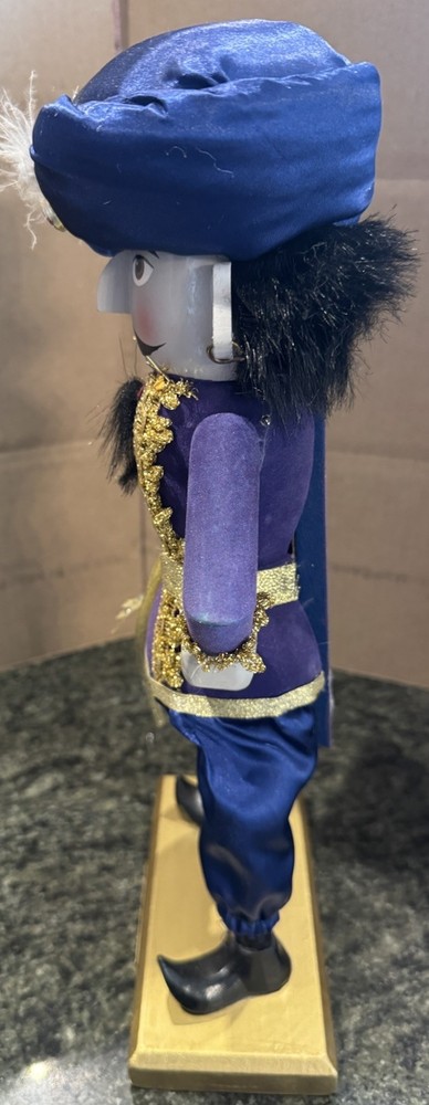 Rare Arabian Dancer Nutcracker On Wide Base With Plaque Nutcracker Ballet