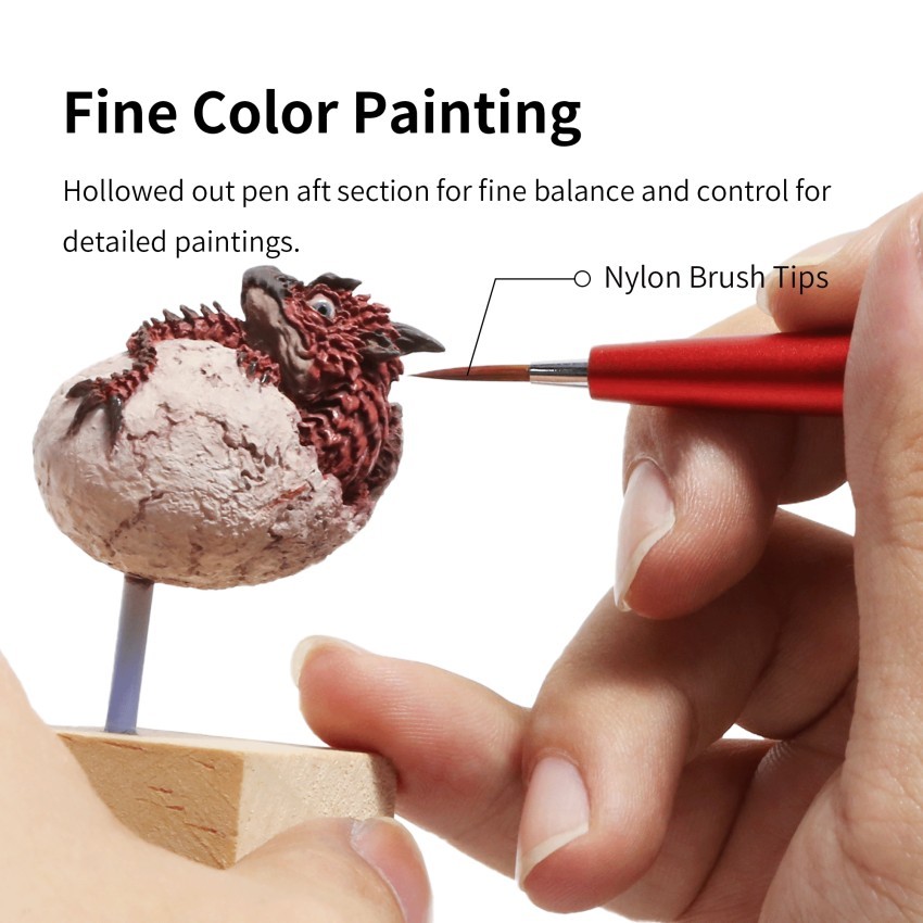 DSPIAE: Detail Brushes - Complete Set - 4 Brushes - 16 Brush Tips