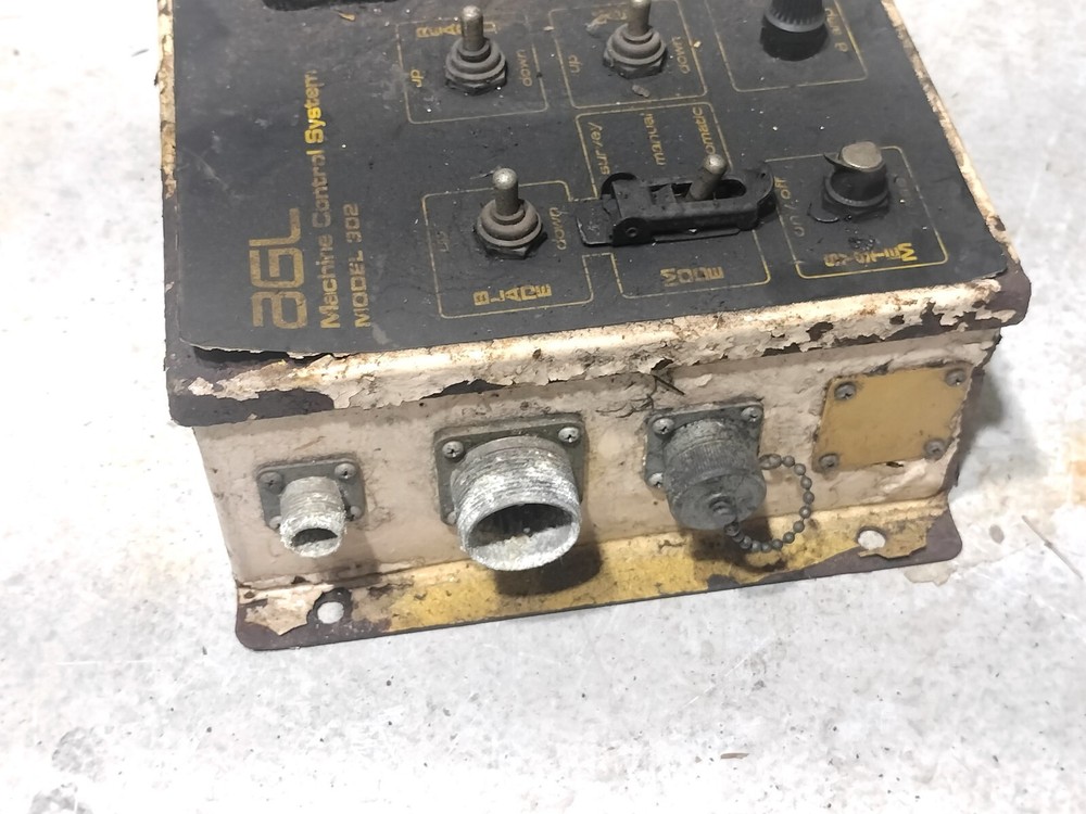 MCS AGL 302 Machine Control System Box Controller Laser Backhoe Dozer