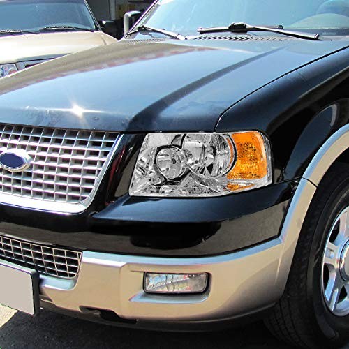 Right Passenger Headlight Replacement for Ford Expedition 2003-2006