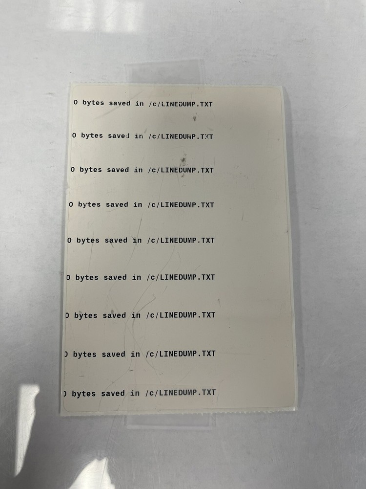 Intermec PB50 Mobile Thermal Barcode Printer w/ Power Adapter