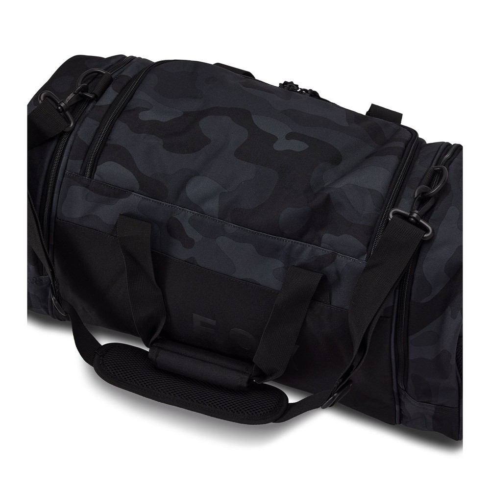 Fox Racing 180 Duffle Durable Storage Black Camo