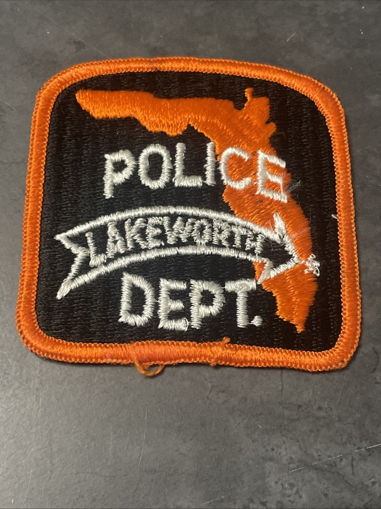 Lake Worth FL Police Patch -250