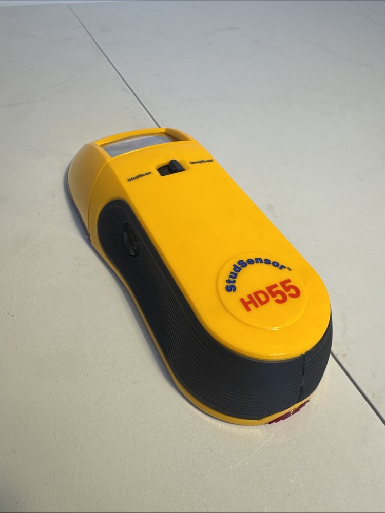 Zircon Multi Scanner Tool StudSensor 9V HD55 Stud Finder- BROKEN DISPLAY