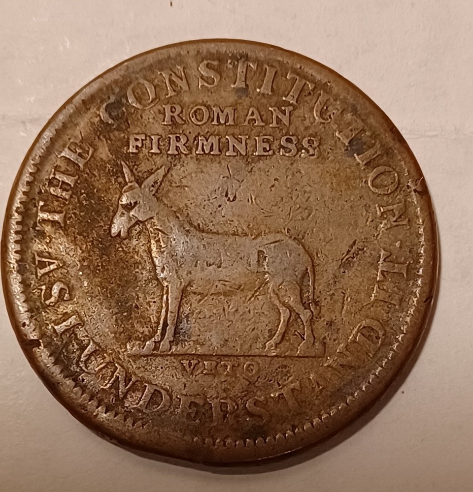 Hard Times Token I Take Responsibility 1833