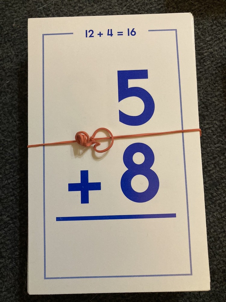 Addition Flash Cards (From 1-20)