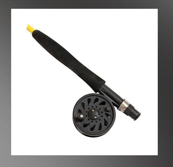 EAGLE CLAW Pack-It Telescopic Fly Rod/ Reel Combo 6'6" #PK66TF NEW FREE SHIPPING