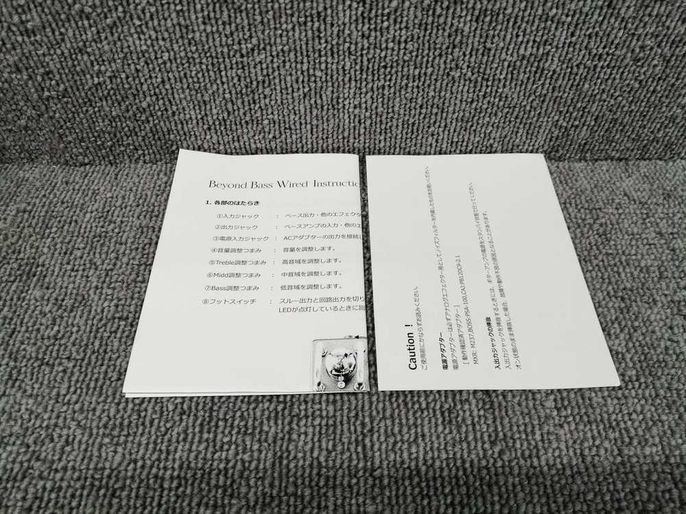 THINGS BEYOND BASS WIRED Prelifier