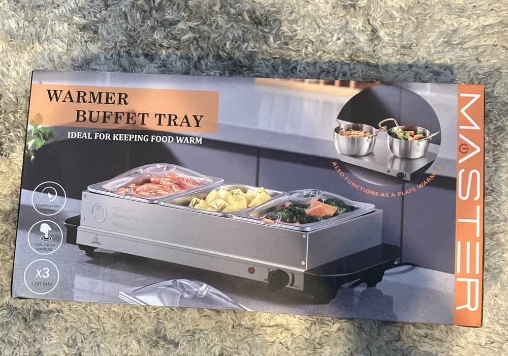 Master Warmer Buffet Tray