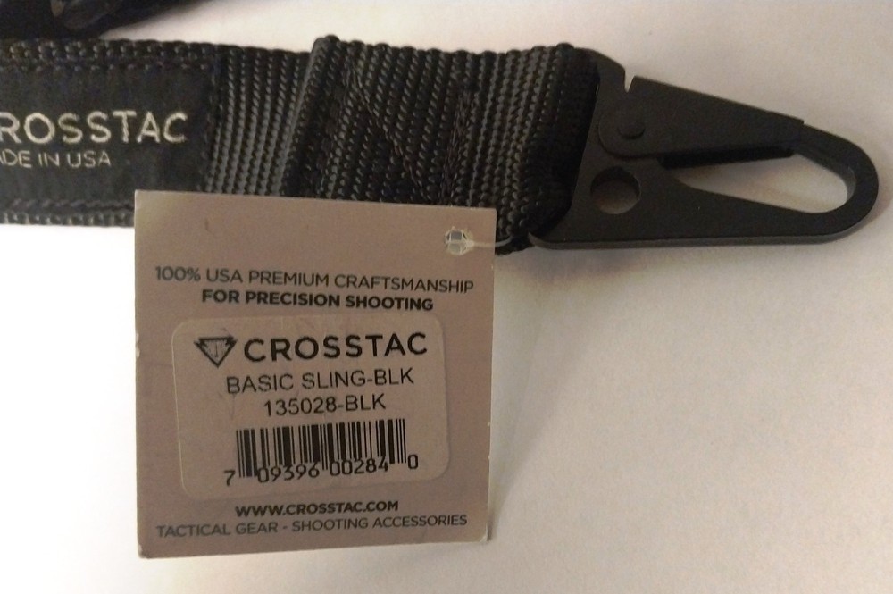 Rifle Sling - Crosstac Basic Sling - Black - 135028 - Black - NEW!