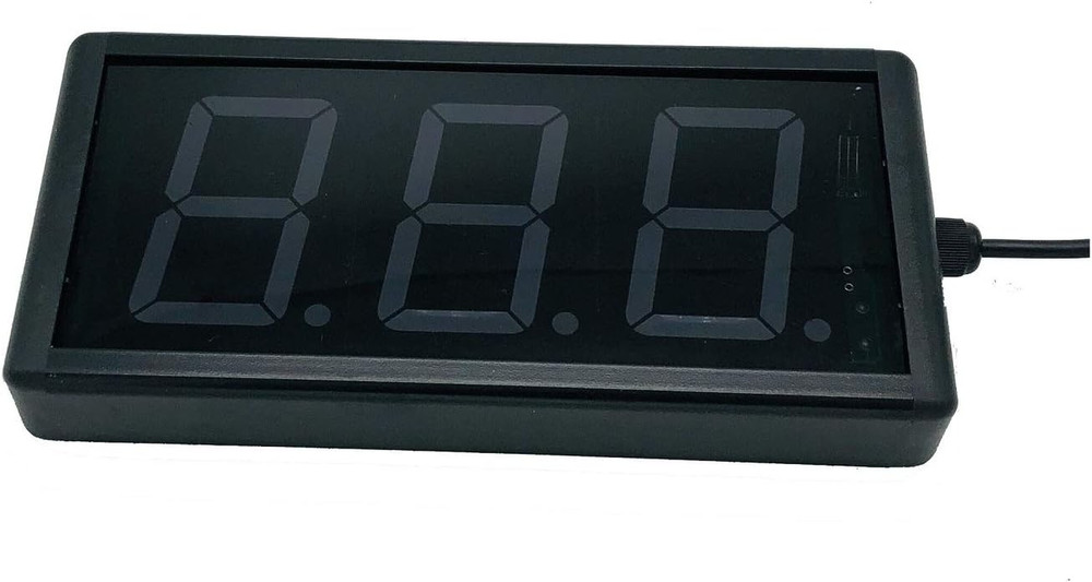 LED Lap Counter, Up/Down Digital CounterS, w/ Buttons & Remote, 3Inch High