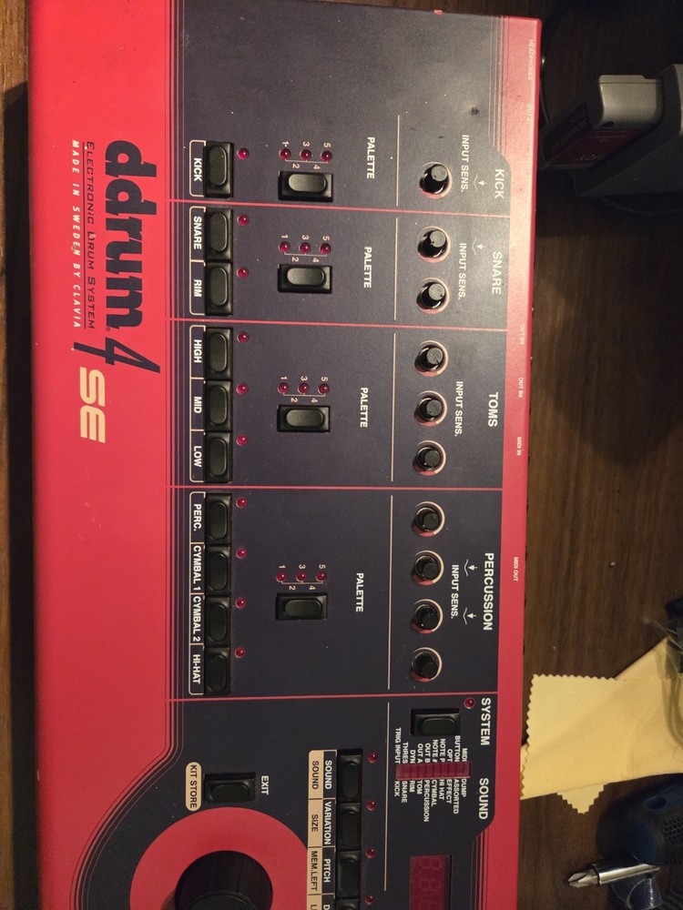 ddrum 4 SE Electronic Drum Trigger Module / Brain - Zero Latency - TESTED