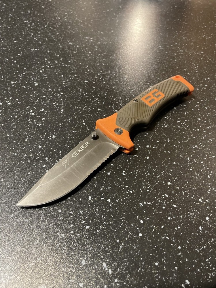 Gerber Bear Grylls Large Folding Knife Jackknife