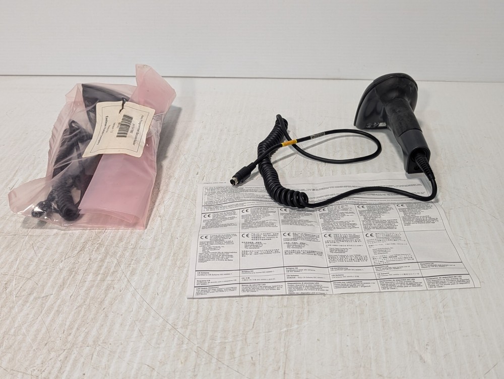 Handheld Products  3800 Barcode Scanner, 6' Coiled Cable, 994572E