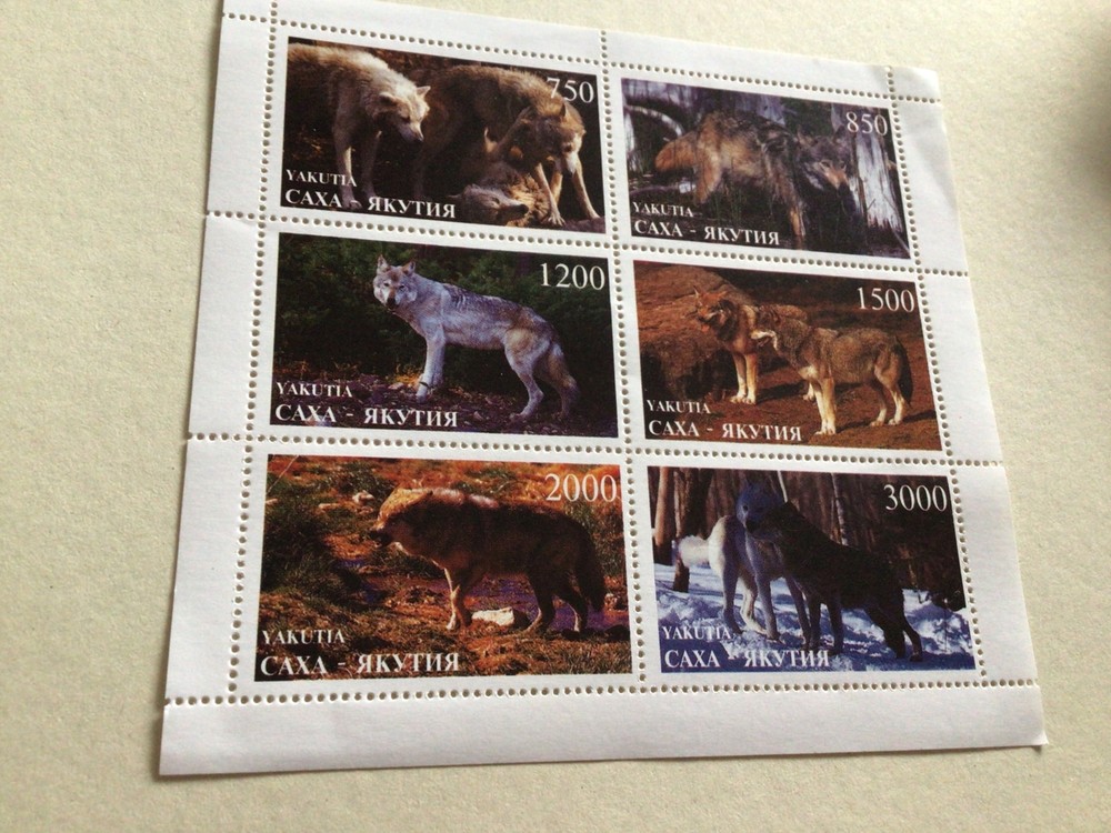 Dogs stamp sheets Ref R49322