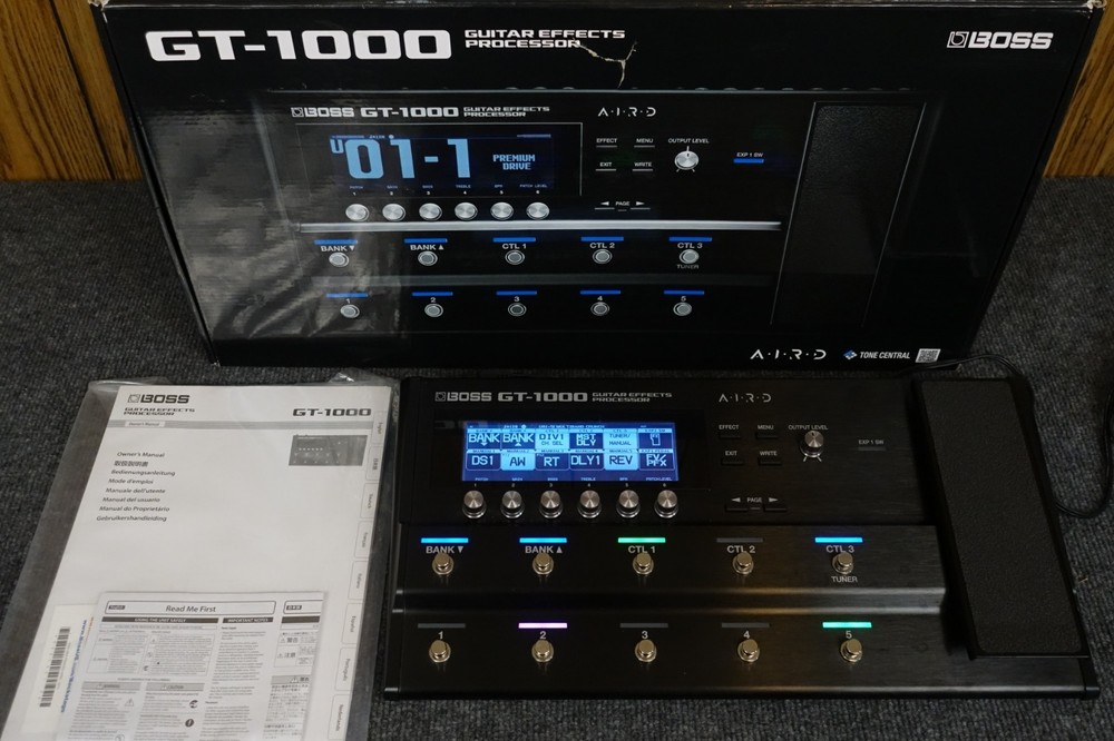 Boss GT-1000 Guitar Multi Effects Processor