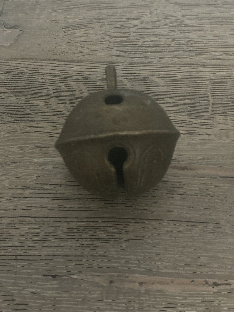 1930s Solid Brass Petal Bell 2’3/8” Diameter Marked #10 - Working