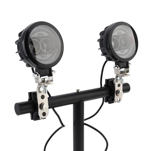 Windance 2pcs Light Bar Bracket Tube Clamp Mount Handlebar Front Fork Bumper