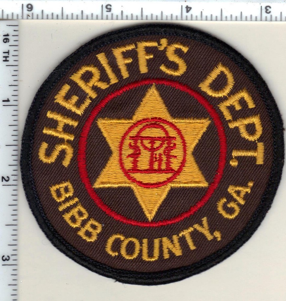 Bibb County Sheriff's Dept. (Georgia) 2nd Issue Shoulder Patch